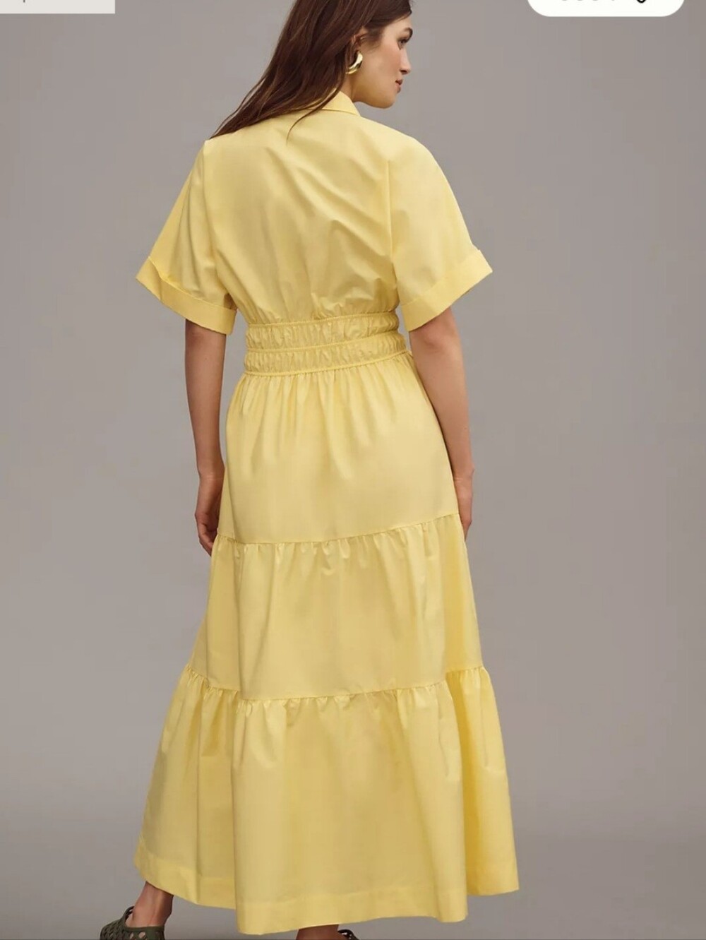 Anthropologie Summerset Maxi Shirt Dress 🌸 Size XL - Picture 2 of 6